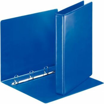Esselte Presentation Binders 4 D Ring A4 25mm Blue 49732 Pack 10 Fusion Office