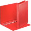 Esselte Presentation Binders 4 D Ring A4 25mm Red 49731 Pack 10 Fusion Office