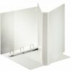 Esselte Presentation Binders 4 D Ring A4 25mm White 55292 Pack 10 Fusion Office