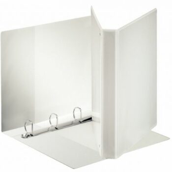 Esselte Presentation Binders 4 D Ring A4 25mm White 55292 Pack 10 Fusion Office