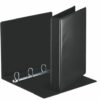 Esselte Presentation Binders 4 D Ring A4 30mm Black 49717 Pack 10 Fusion Office