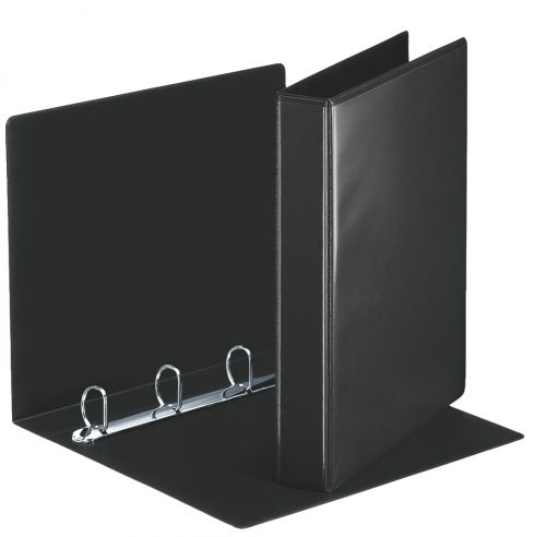 Esselte Presentation Binders 4 D Ring A4 30mm Black 49717 Pack 10 Fusion Office
