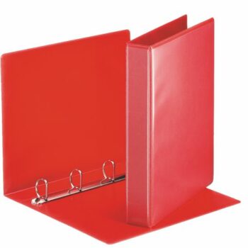 Esselte Presentation Binders 4 D Ring A4 30mm Red 49713 Pack 10 Fusion Office