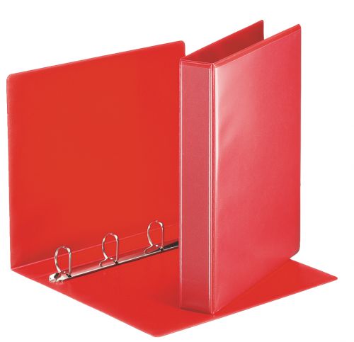 Esselte Presentation Binders 4 D Ring A4 30mm Red 49713 Pack 10 Fusion Office