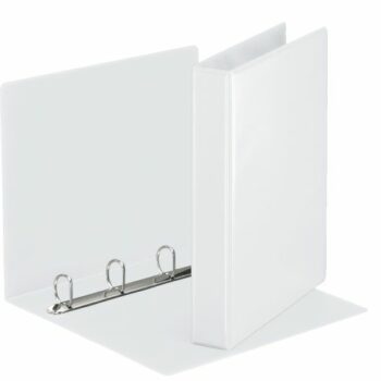 Esselte Presentation Binders 4 D Ring A4 30mm White 49703 Pack 10 Fusion Office