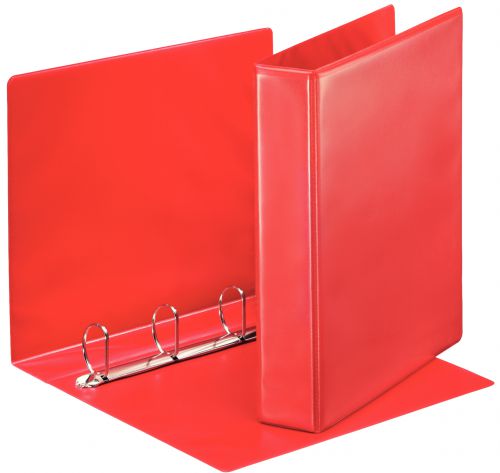 Esselte Presentation Binders 4 D Ring A4 40mm Red 49761 Pack 10 Fusion Office