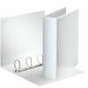 Esselte Presentation Binders 4 D Ring A4 50mm White 49705 Pack 10 Fusion Office