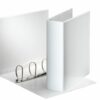 Esselte Presentation Binders 4 D Ring A4 60mm White 49706 Pack 10 Fusion Office