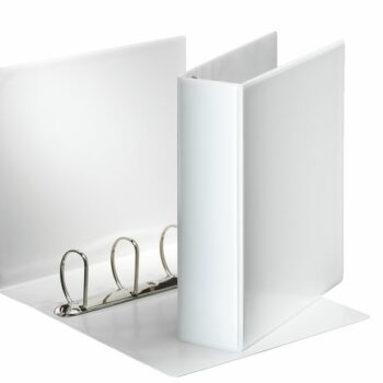 Esselte Presentation Binders 4 D Ring A4 60mm White 49706 Pack 10 Fusion Office
