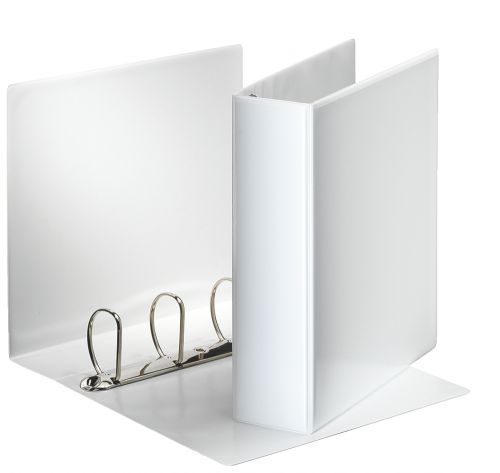 Esselte Presentation Binders 4 D Ring A4 60mm White 49706 Pack 10 Fusion Office