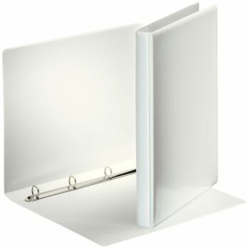 Esselte Presentation Binders 4 O Ring A4 16mm White 49700 Pack 10 Fusion Office