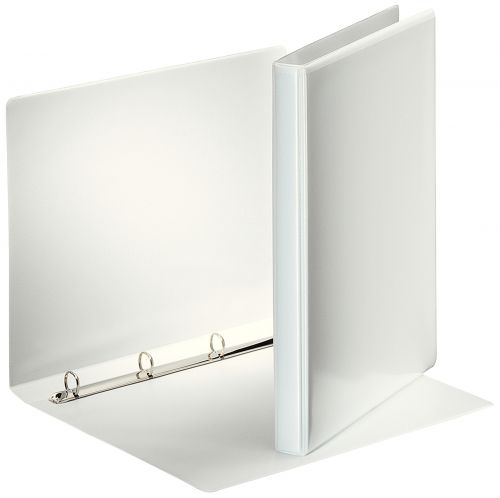 Esselte Presentation Binders 4 O Ring A4 16mm White 49700 Pack 10 Fusion Office