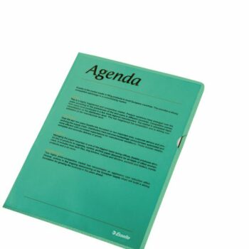 Esselte Quality Cut Flush Folders A4 Green Matte 105mic 54838 Pack 100 Fusion Office