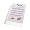 Esselte Quality Punched Pockets A5 85mic 56123 Pack 100 Fusion Office