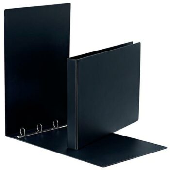 Esselte Ring Binders 4 D Ring A3 Landscape Black 68737 Fusion Office