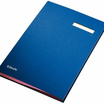 Esselte Signature Book 20 Compartments Blue 621063 Fusion Office