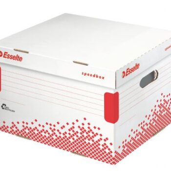 Esselte Speedbox Storage Boxes Large 433x263x364mm Pack 15 623913 Fusion Office