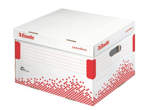 Esselte Speedbox Storage Boxes Large 433x263x364mm Pack 15 623913 Fusion Office