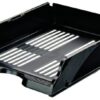 Esselte Transit A4 Letter Trays Black 15657 Pack 10 Fusion Office