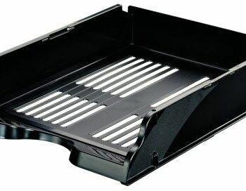 Esselte Transit A4 Letter Trays Black 15657 Pack 10 Fusion Office
