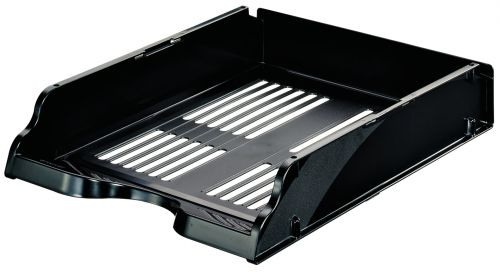 Esselte Transit A4 Letter Trays Black 15657 Pack 10 Fusion Office