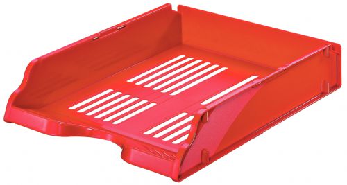 Esselte Transit A4 Letter Trays Red 15656 Pack 10 Fusion Office