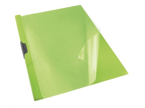 Esselte Vivida Clip Files A4 Green 563760 Pack 25 Fusion Office