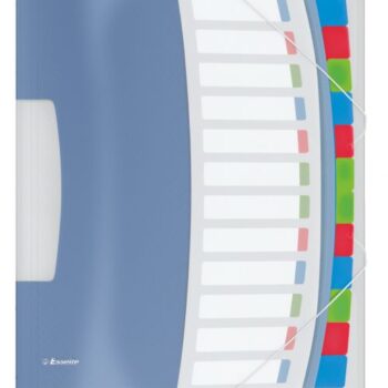 Esselte Vivida Divider Book 12part Multi Colour A4 624030 Fusion Office