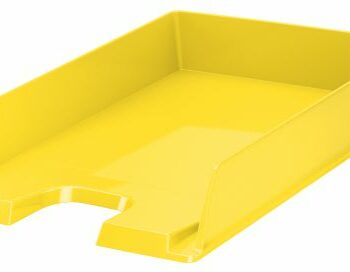 Esselte Vivida Europost Letter Trays Yellow 623925 Pack 10 Fusion Office