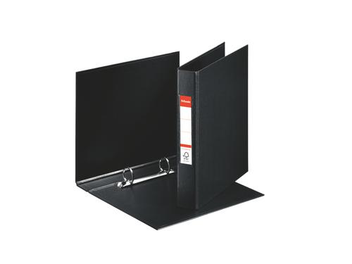 Esselte Vivida Ring Binders A5 Black 47687 Pack 10 Fusion Office