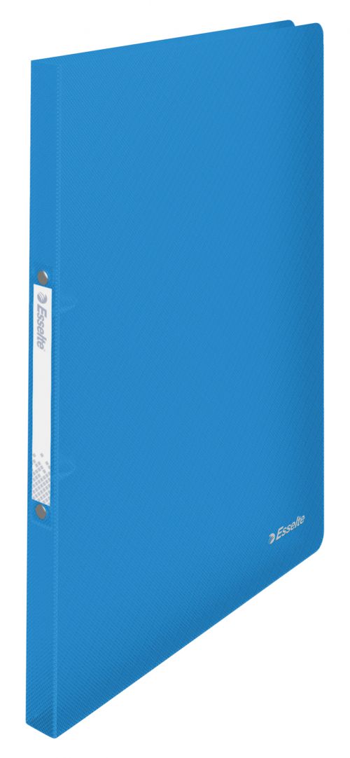 Esselte Vivida Translucent Ring Binders Blue 624031 Pack 10 Fusion Office