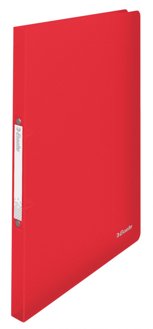 Esselte Vivida Translucent Ring Binders Red 624032 Pack 10 Fusion Office