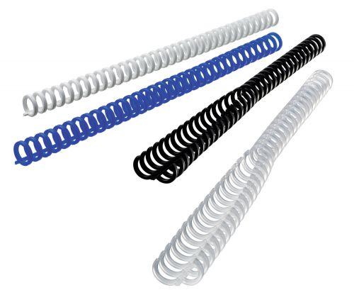 Gbc Clickbind Frosted 8mm Binding Spines A4 387302e Pack 50 Fusion Office