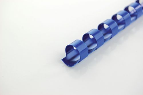 Gbc Combbind Combs A4 14mm Blue 4028238 Pack 100 Fusion Office