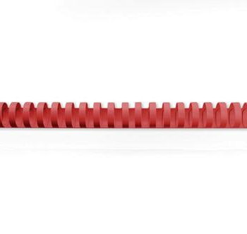 Gbc Combbind Combs A4 16mm Red 4028660 Pack 100 Fusion Office