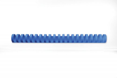 Gbc Combbind Combs A4 22mm Blue 4028622 Pack 100 Fusion Office