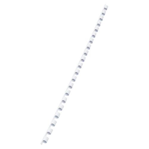 Gbc Combbind Combs A4 6mm White 4028173 Pack 100 Fusion Office