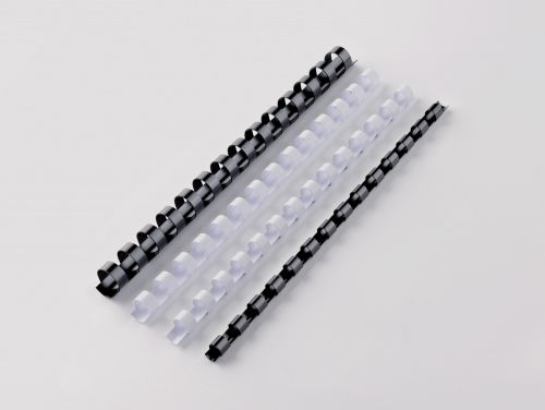 Gbc Combbind Combs A5 8mm Black 4400008 Pack 100 Fusion Office