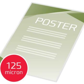 Gbc Document Laminating Pouches A2 125mic 3745099 Pack 100 Fusion Office
