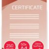 Gbc Document Laminating Pouches A4 250mic 3740449 Pack 50 Fusion Office