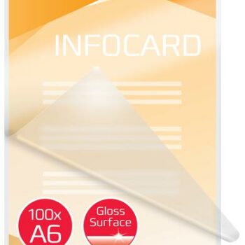 Gbc Document Laminating Pouches A6 125mic 3740442 Pack 100 Fusion Office