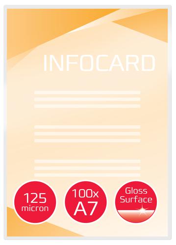 Gbc Document Laminating Pouches A7 125mic Ib581076 Pack 100 Fusion Office