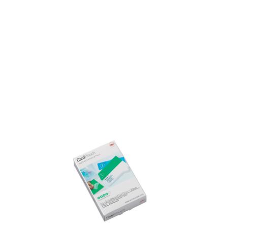 Gbc Laminating Pouches Card 65×95 125mic 3740301 Pack 100 Fusion Office