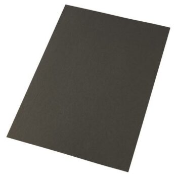 Gbc Leathergrain A3 Binding Covers Black T22410029 Pack 100 Fusion Office
