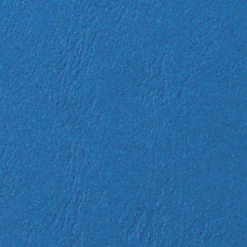 Gbc Leathergrain A4 Binding Covers Blue Cn040029 Pack 25 Fusion Office