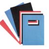 Gbc Leathergrain A4 Window Binding Covers Blue 46735e Pack 50 Fusion Office
