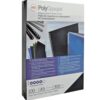 Gbc Polyopaque A4 Blue Binding Covers 300mic Ib386800 Pack 100 Fusion Office
