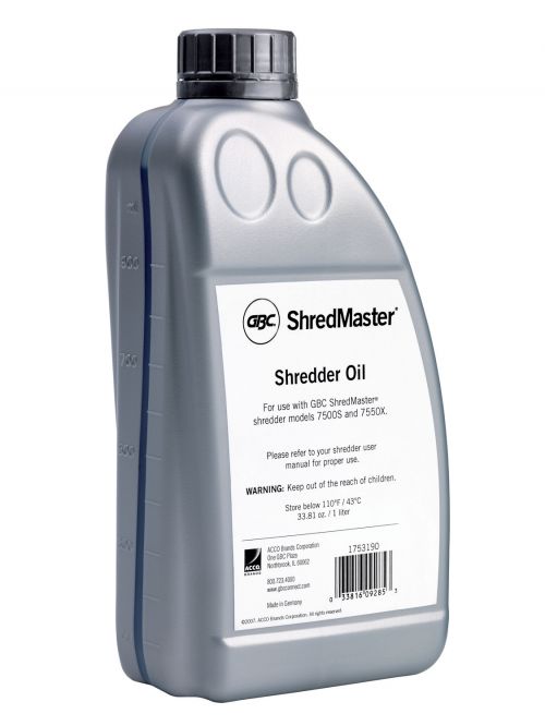 Gbc Shredmaster Shredder Oil 7000 Series 4400050 Fusion Office