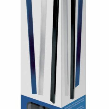 Gbc Slide Binders A4 5mm Black 46000e Pack 25 Fusion Office