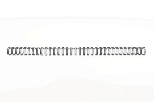 Gbc Wirebind 21 No10 A5 Black Re911010 Pack 200 Fusion Office